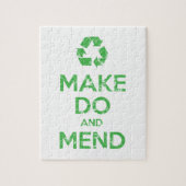 Make Do en Mend Legpuzzel (Verticaal)