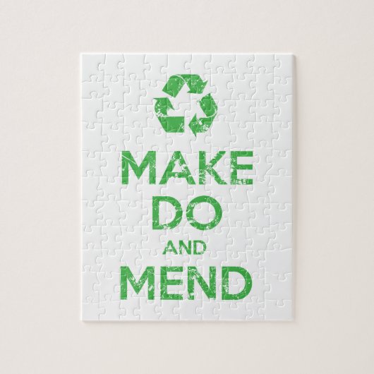 Make Do en Mend Legpuzzel (Verticaal)