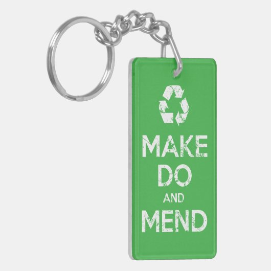 Make Do en Mend Sleutelhanger (Voorkant Links)