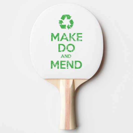 Make Do en Mend Tafeltennisbatje (Voorkant)