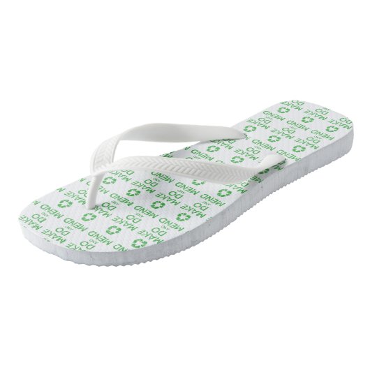 Make Do en Mend Teenslippers (Schuin)