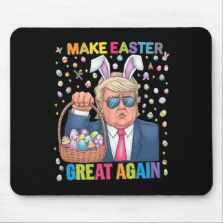 Make Easter Great Again Funny Trump Bunny Spring H Muismat