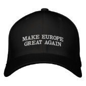 Make Europe Great Again hat Geborduurde Pet (Voorkant)