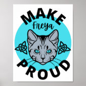 Make Freya Fiers Poster (Édition Light Cat) (Devant)