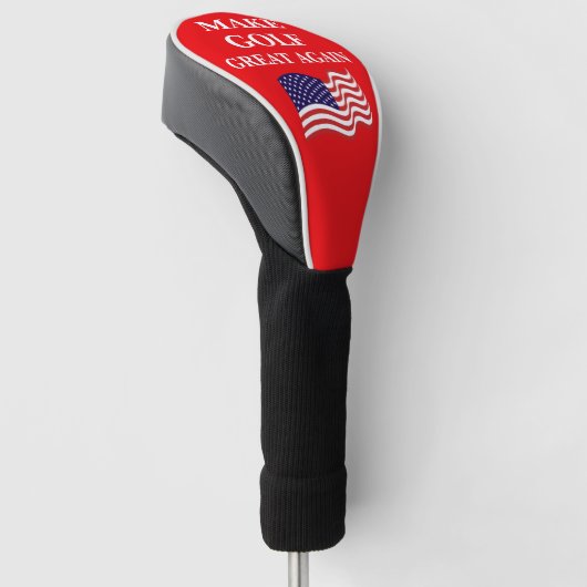 Make Golf Great Again Funny Golfheadcover (Schuin)