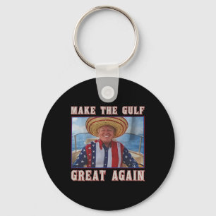 Make Golf Groot Again Grappige Trump Golf Van Vere Sleutelhanger