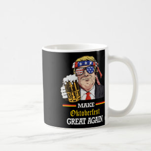 Make Great Again Grappige Trump Oktober Prothese  Koffiemok