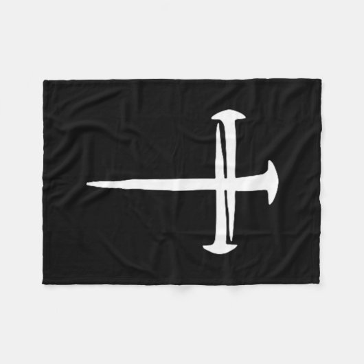 Make Heaven Crowded - Front And Back Fleece Deken (Voorkant (Horizontaal))