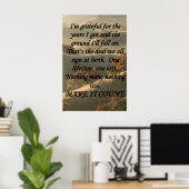 Make It Count Poster (Thuiskantoor)