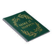Make It Happen Journal (Côté Droit)