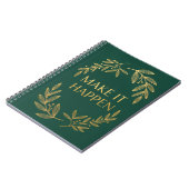 Make It Happen Journal (Côté gauche)