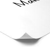 Make It Happen - Poster Motivationnel (Coin)