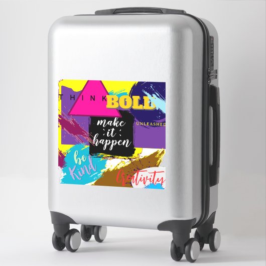 Make it Happen!  Sticker (Koffer)