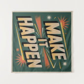 Make It Happen Wandkleed (Voorkant (horizontaal))