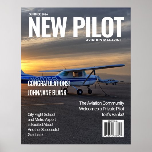 Make It Your Own Magazine Cover Poster (Devant)