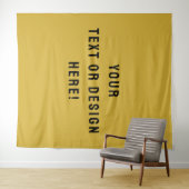 Make It Yours – Custom Metallic Gold Tapestry Wandkleed (In Situ (horizontaal))