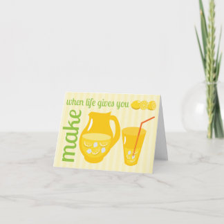 Make Lemonade Kaart
