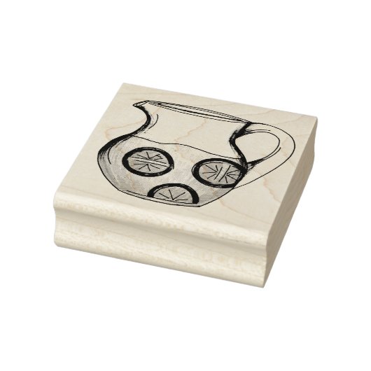 Make Lemonade Lemon Ade Lemons Pitcher Rubberstempel (Stempel)