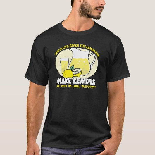 Make Lemons T-shirt (Voorkant)