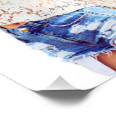 Make Love Not War - Poster d'hippie rétro (Coin)