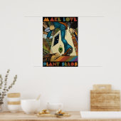 Make Love Plante Seeds - Art Print Poster (Cuisine)