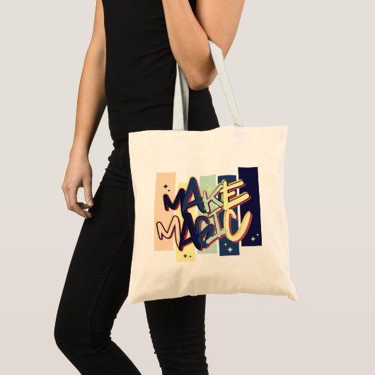 Make Magic Tote Bag (Voorkant (product))