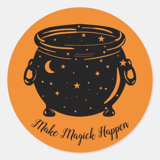 Make Magick Happen Sticker (Voorkant)