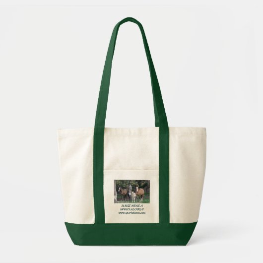 Make Mine A Sportaloosa Tote Bag (Voorkant)