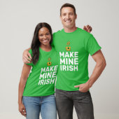 Make Mine Irish cool grappig T-shirt (Unisex)