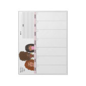 Make Moves Weekly Notepad Notitieblok (Gedraaid)