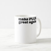 Make Plur Great Again Edm Rave Festival Koffiemok (Voorkant rechts)