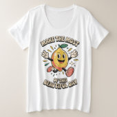 Make the Most – Happy Lemon Women's (Design devant)