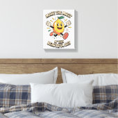 Make the Most – Lemon Poster Art Canvas Afdruk (Insitu (Slaapkamer))