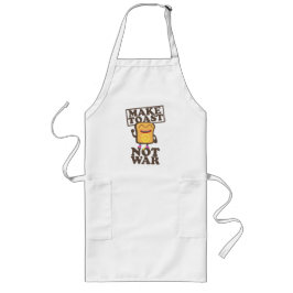 Make Toast Not War Lang Schort