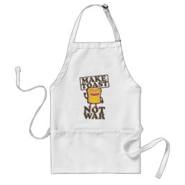 Make Toast not War Standaard Schort