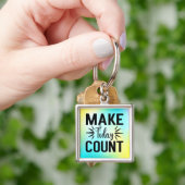 Make Today Count-68543 T-Shirt Sleutelhanger (Hand)