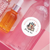 Make-up Artiest Branding Product Sticker