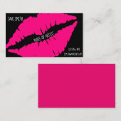 make-up artiest freelance cosmeticabedrijf visitekaartje (Voorkant / Achterkant)