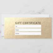 Make-up Artiest Haar Stylist Modern Zwart Wit Goud (Achterkant)