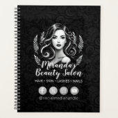 Make-up Artiest Haar Stylist Schoonheidssalon Lash Planner (Voorkant)