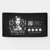 Make-up Artiest Haar Stylist Schoonheidssalon Lash Spandoek (Horizontaal)