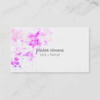 Make-up artiest mode Designer Hair Stylist Visitekaartje