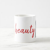 Make-up artiest naam lippenstift en kleuren kit sc koffiemok (Center)