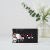 Make-up artiest, nagels, cosmetologie-Visitekaartj Visitekaartje (Staand voorkant)