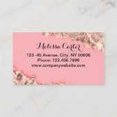 Make-up Artiest Wimper Extensies Wimpers Brows Visitekaartje (Achterkant)