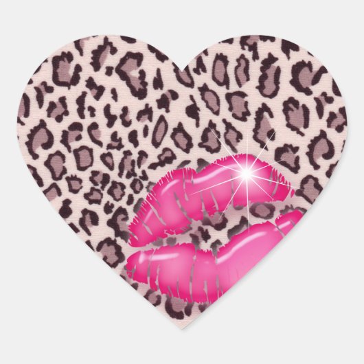 Make up Artist Beauty Leopard Sticker Roze 2 (Voorkant)
