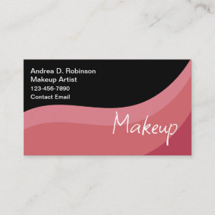 Make-up Artist Modern Unique Business Kaarten Visitekaartje