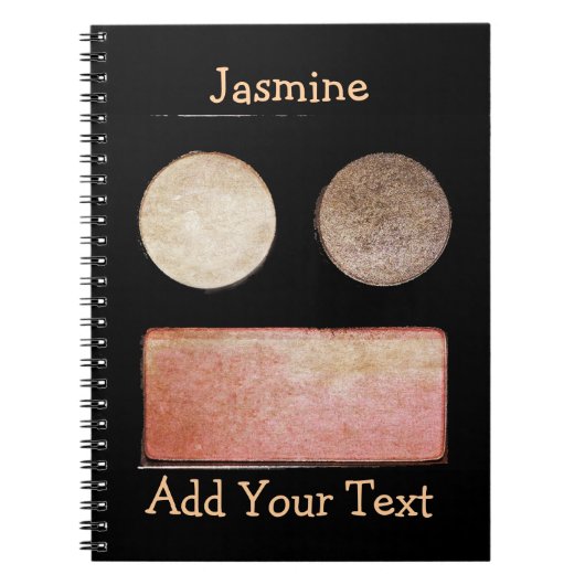Make-up Artist Palette - Gezicht Notitieboek (Voorkant)