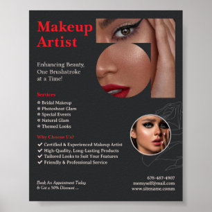 Make-up Artist Services Poster