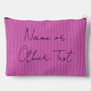 Make-up Bag Pink Lines HAMbyWG Etui